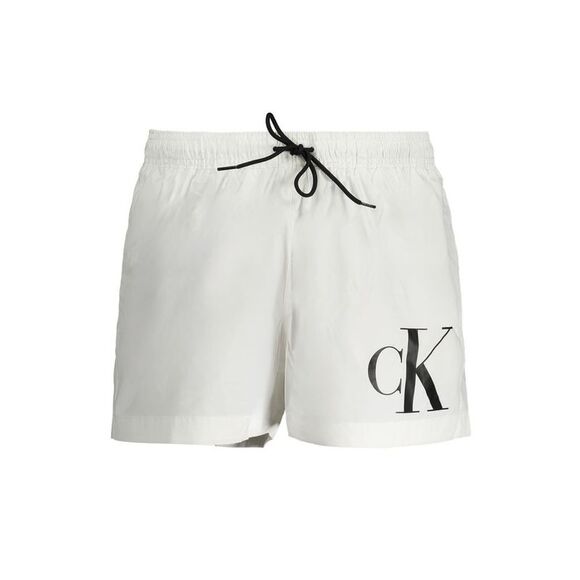 Calvin Klein White Polyester Men's Swimwear - Picture 1 of 2